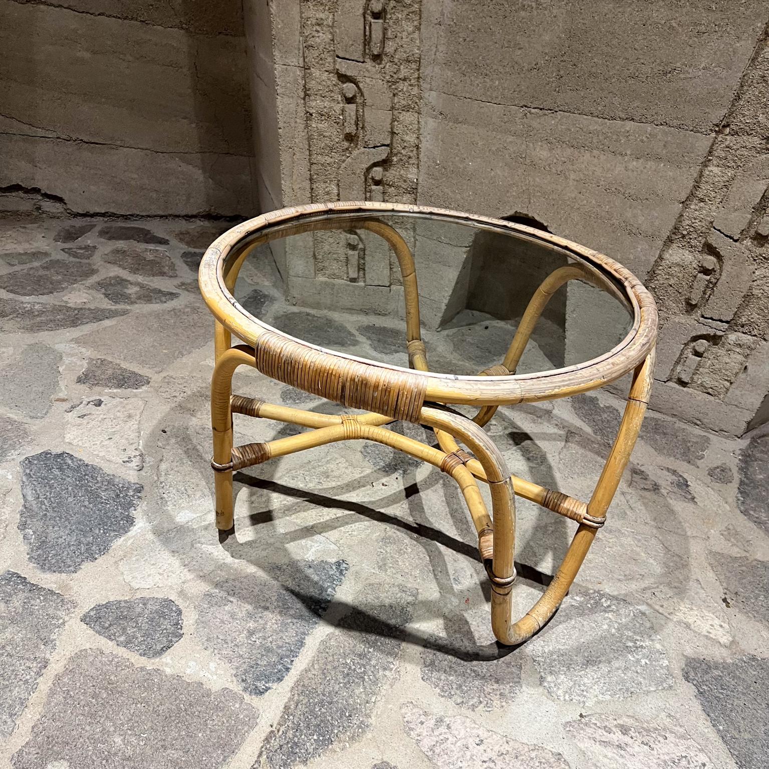 Rotin Table basse Charlottenborg en rotin naturel, Arne Jacobsen pour Sika-Design, 1936 en vente
