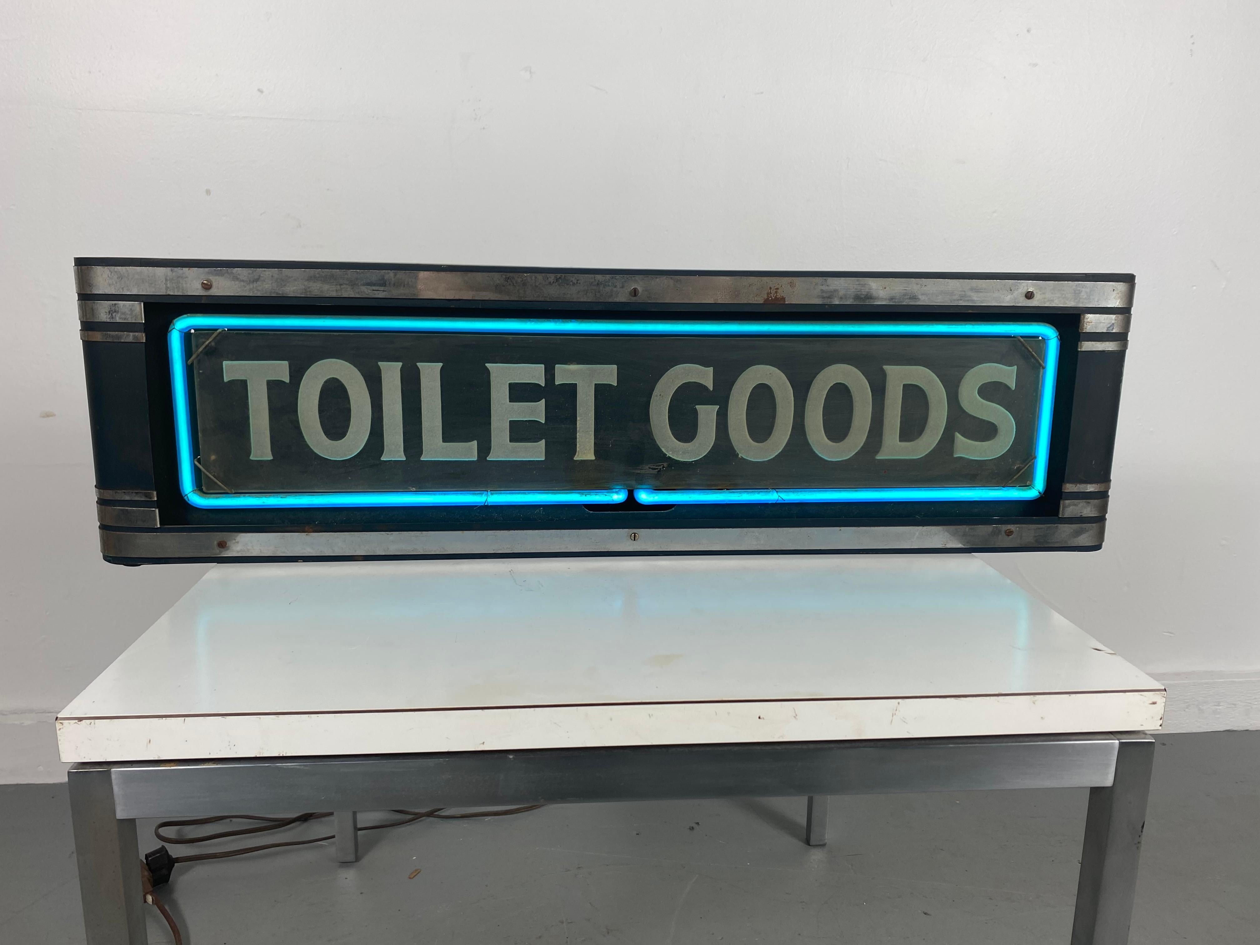 neon box toilet