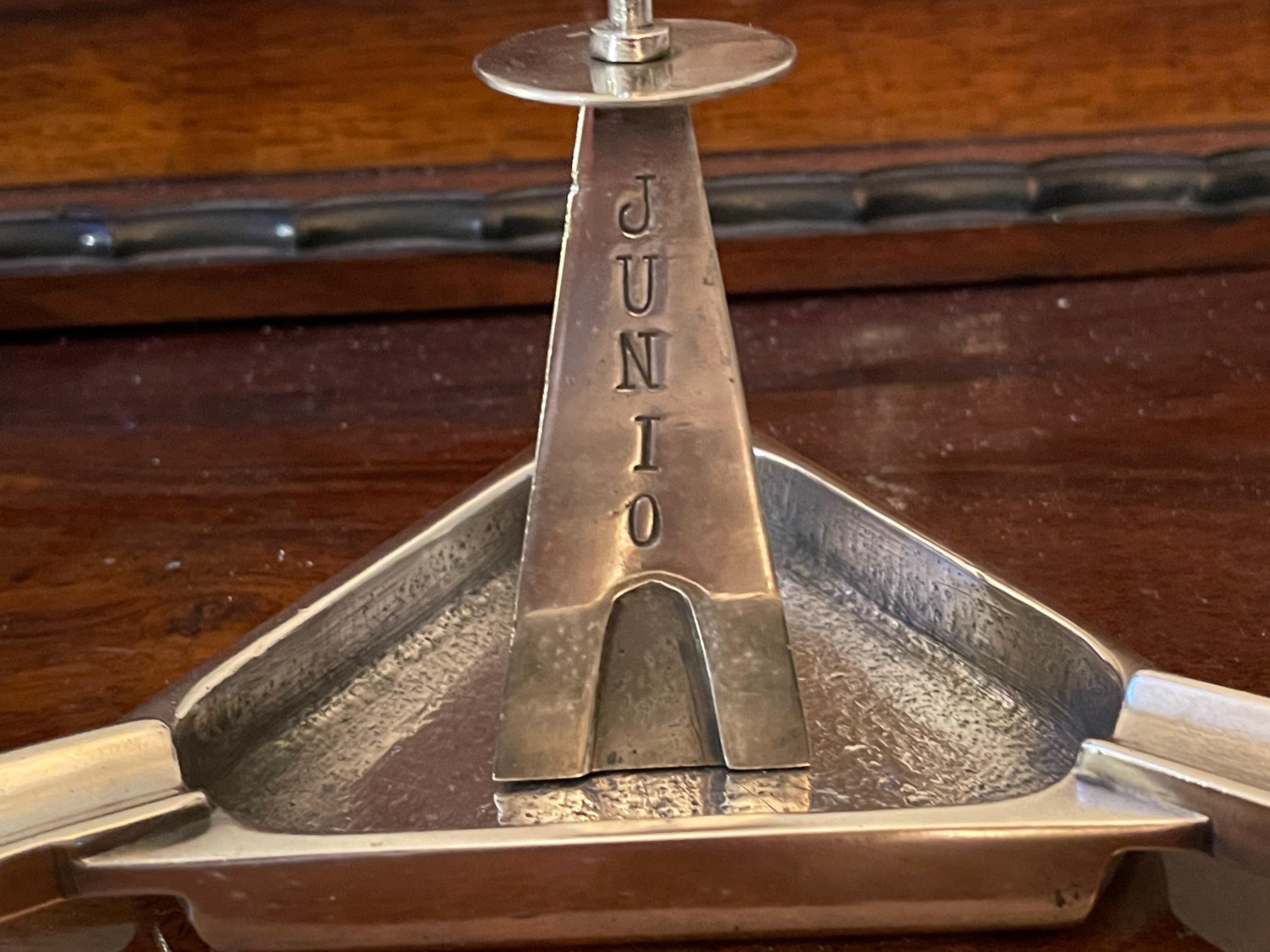 1936 Art Deco Trophy Propeller Airplane Ash Tray 1