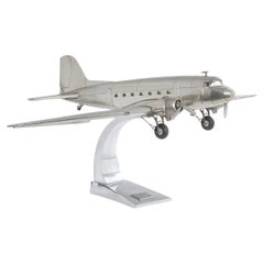 1936 DC-3 Dakota Aircraft Corrugated Aluminum, 1/36 Scale