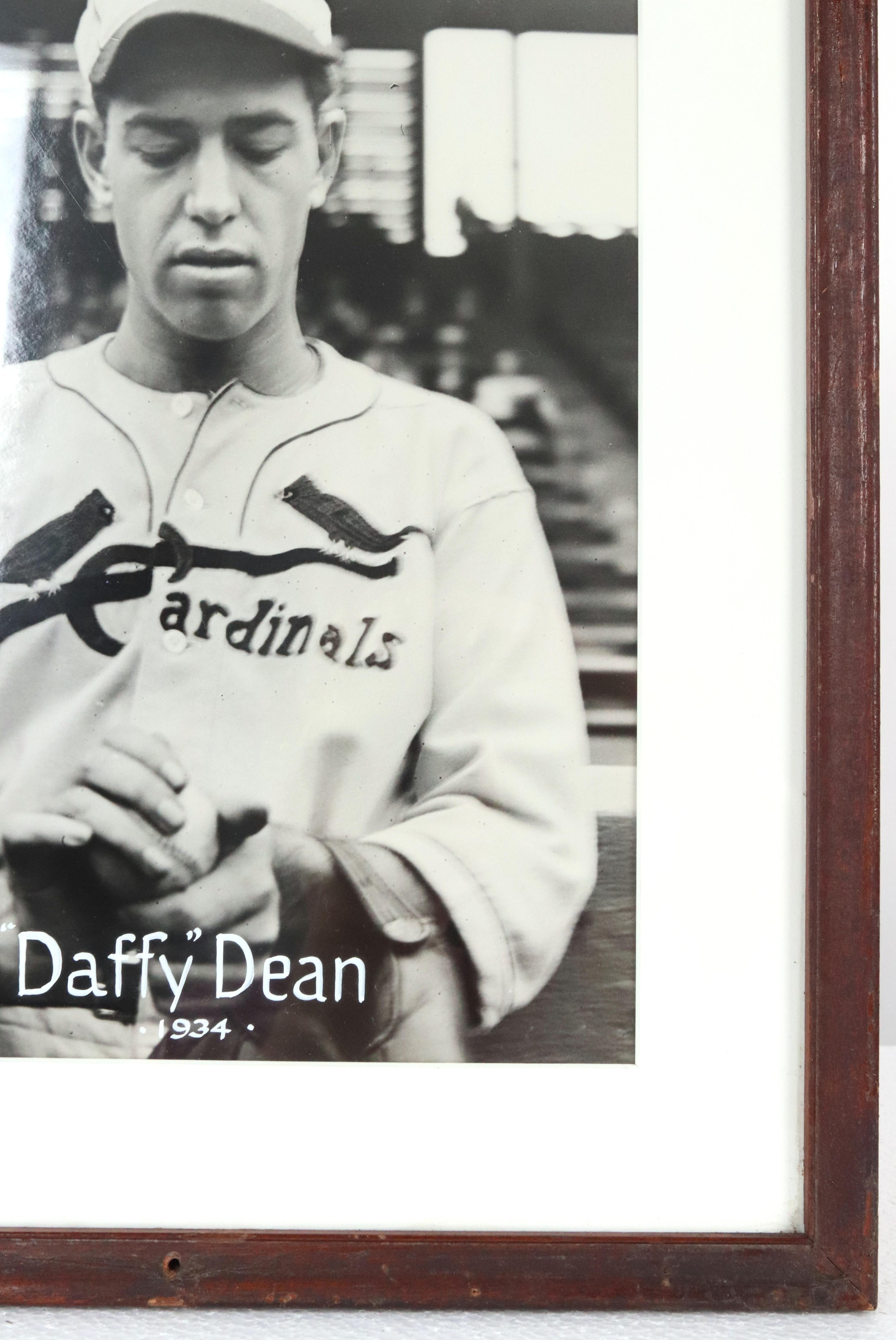 1936 Gerahmte Baseballspieler Paul Daffy Dean Originalfotografie im Angebot 2