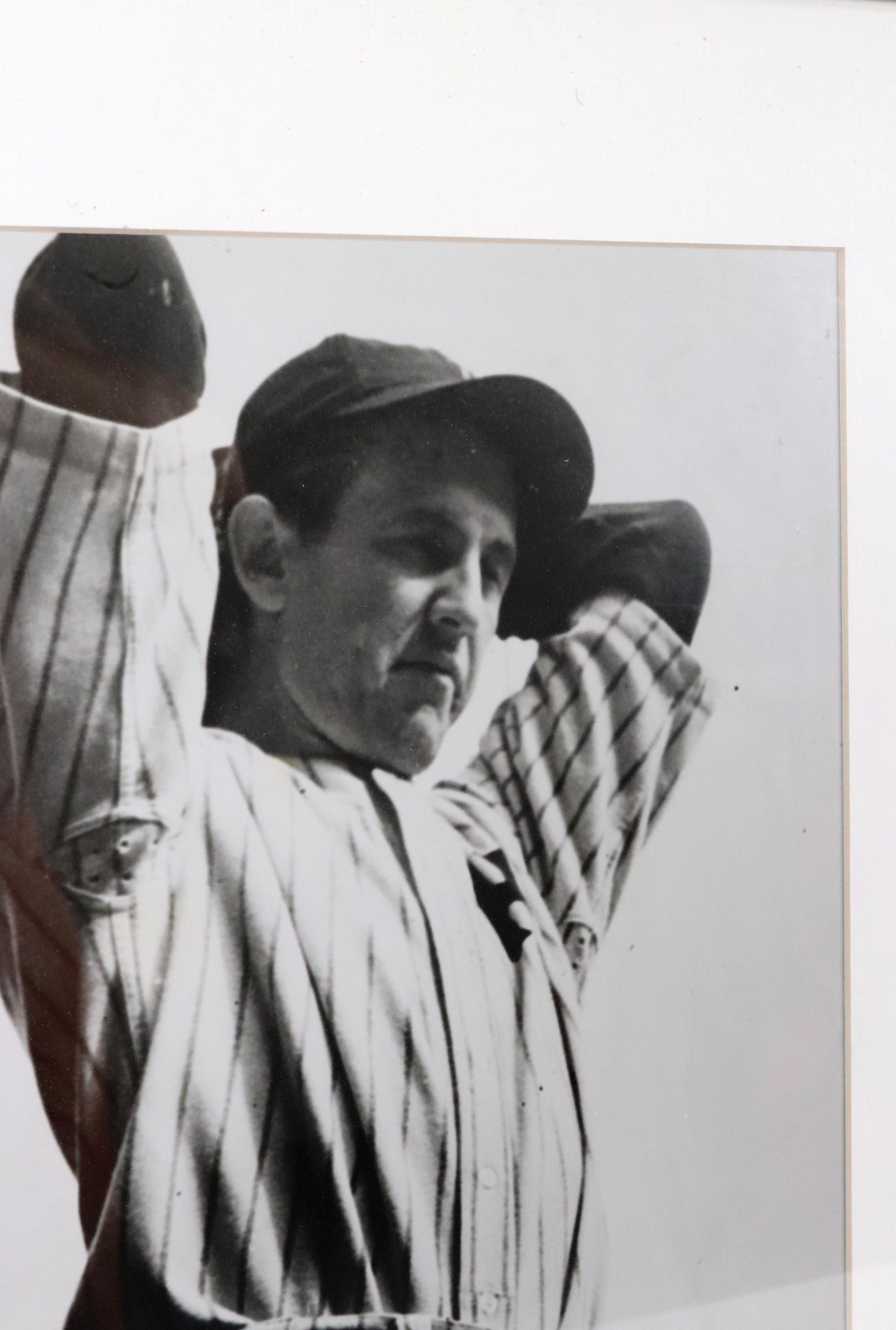 1936 Gerahmte Baseball-Spieler Vernon Lefty Gomez Fotografie im Angebot 4