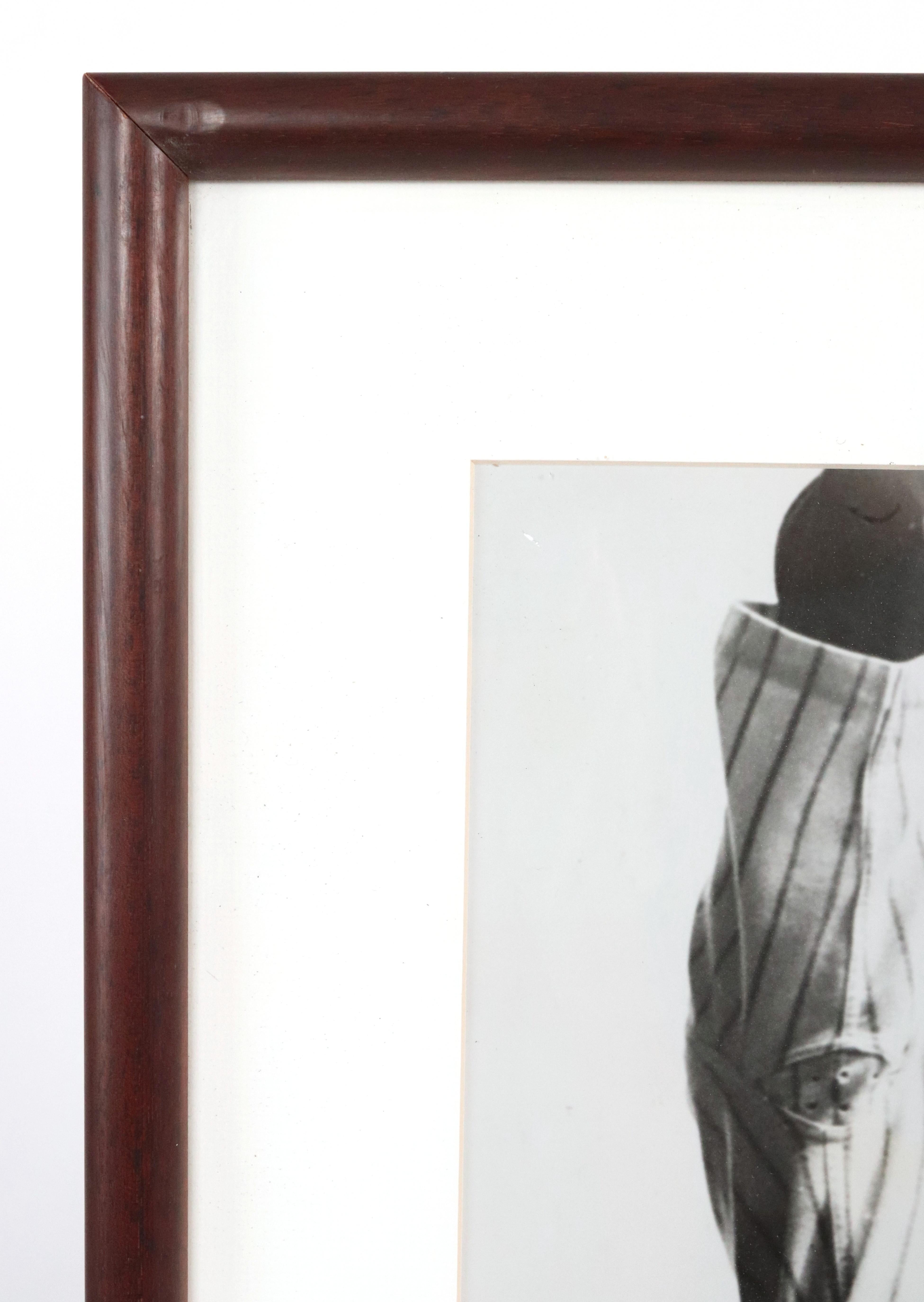 1936 Gerahmte Baseball-Spieler Vernon Lefty Gomez Fotografie (Mitte des 20. Jahrhunderts) im Angebot