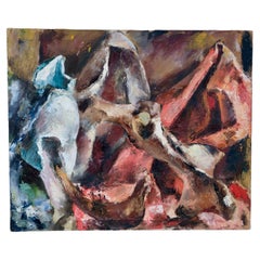 1936 Modernist Painting by Lazar Hogan