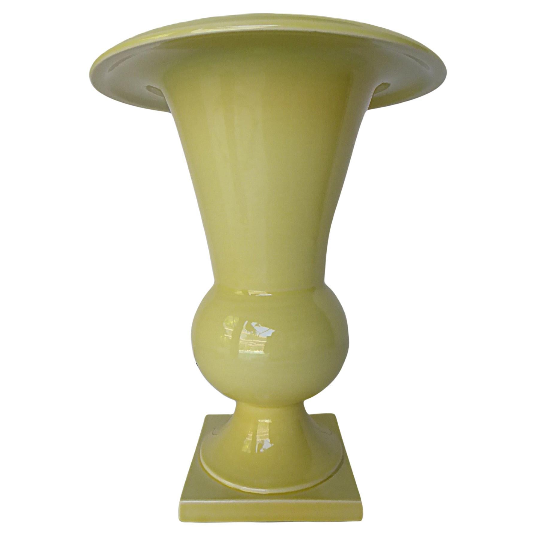 Vase TAC Trenton Art China Ceramic Art Déco de 1936, en stock ancien, États-Unis en vente