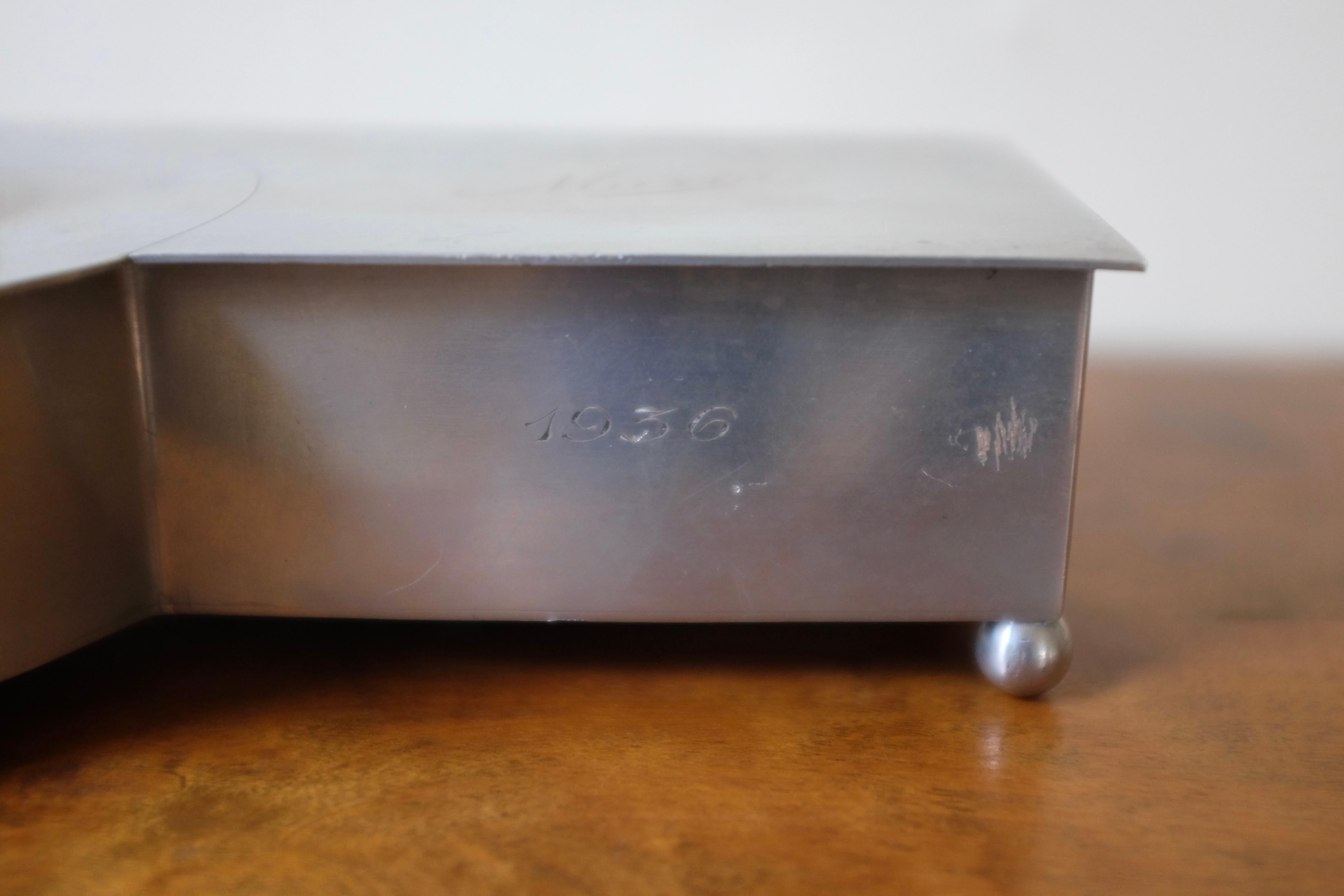 Caja de los Juegos de Peltre de 1936 de GAB Suecia Sueco en venta