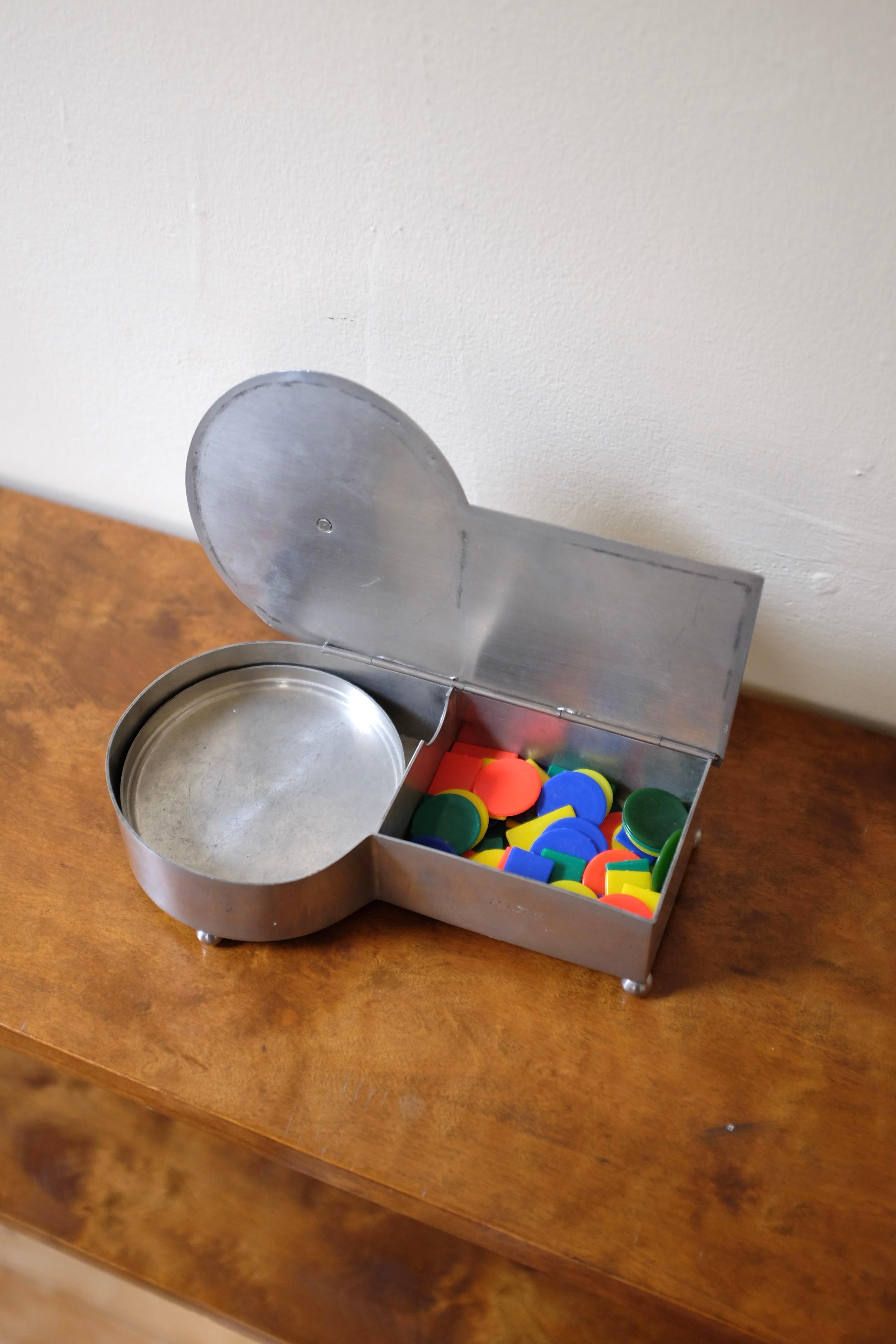 Caja de los Juegos de Peltre de 1936 de GAB Suecia en Bueno estado para la venta en New York, NY