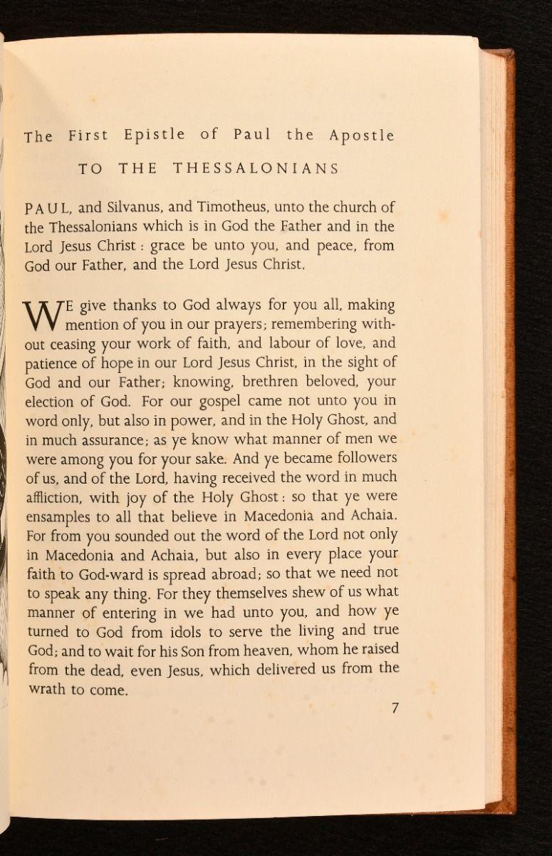 1936 El Nuevo Testamento: Tomo 3 Las epístolas paulinas y pastorales en Bueno estado para la venta en Bath, GB