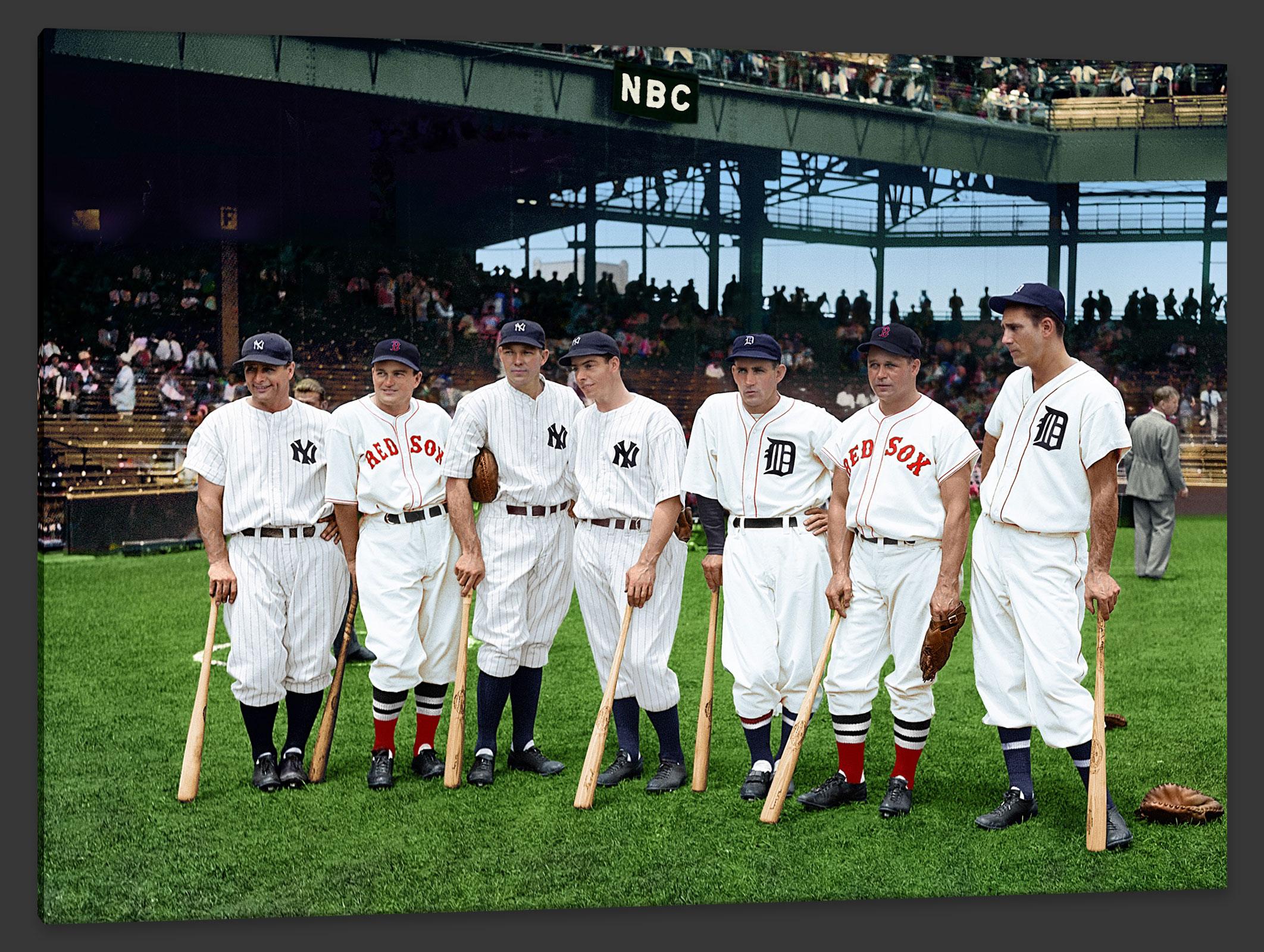 Contemporary 1937 American League's All-Star Players, after American Realist Photo For Sale