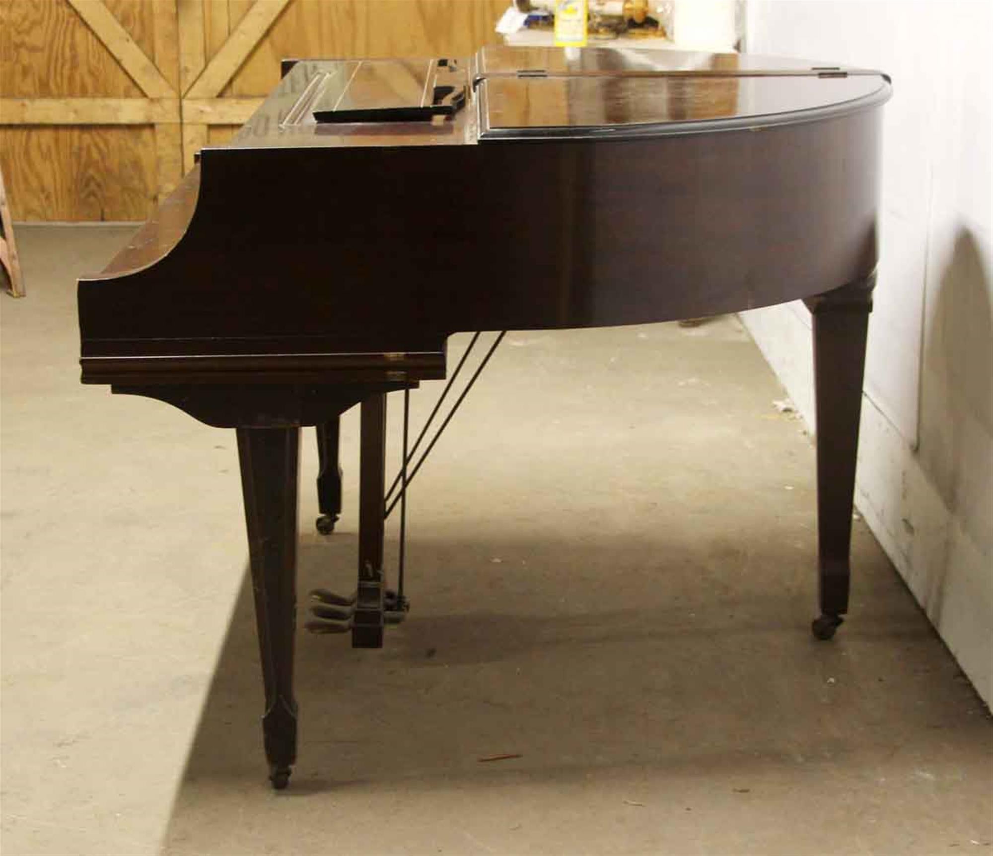 Wood 1937 Art Deco Butterfly Baby Grand Piano