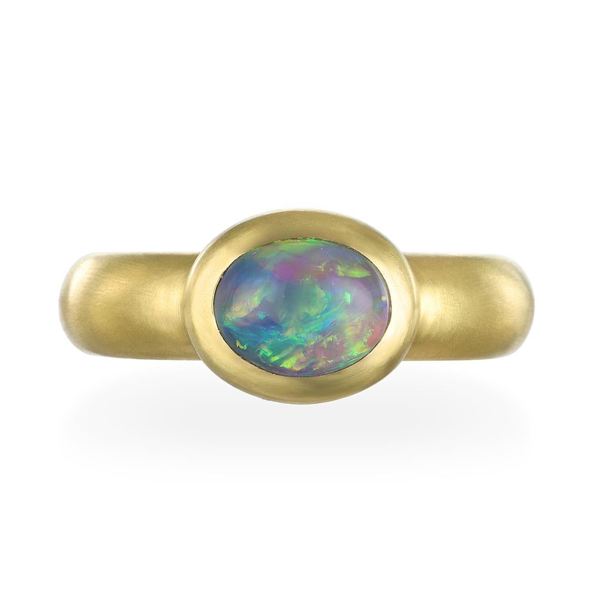 19.37 Karat Corcoran Field Lightning Ridge Kristall Opal 12