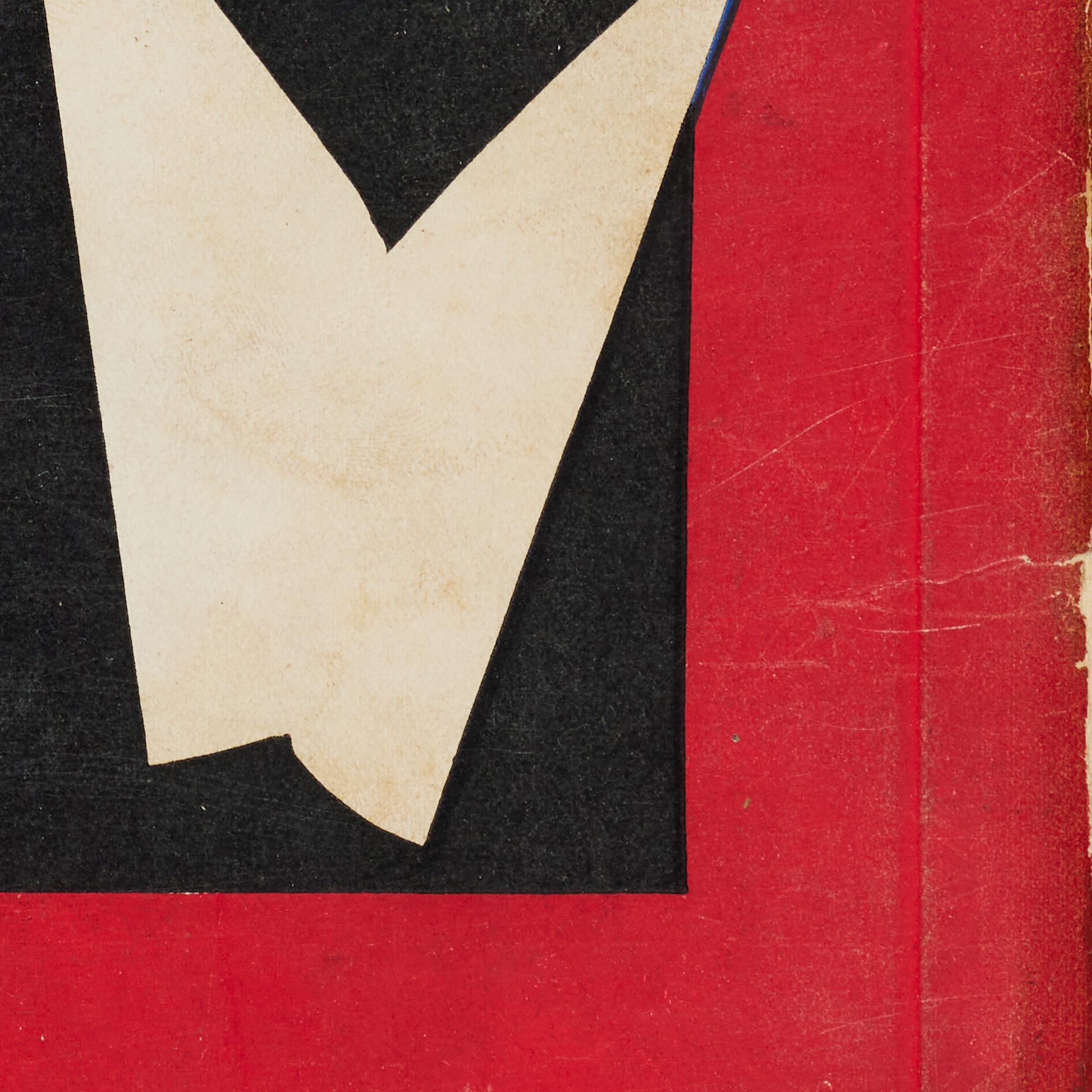 1937 Henri Matisse — Back Cover Lithograph for Verve Vol. I (Cut-Out Design) en venta 8