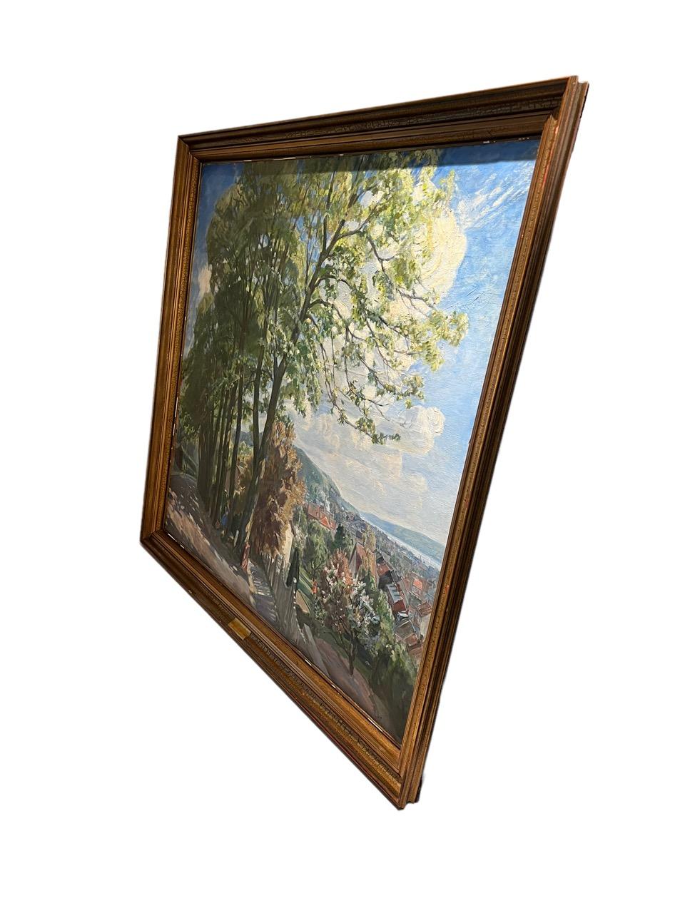 1937, Öl auf Leinwand von Carl Forup '1883-1939' im Angebot 4