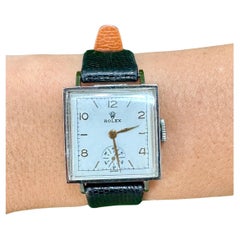 1937 Rolex Ref 3647 Very Rare Antique Manual Wind Watch