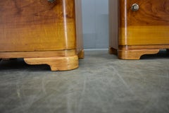 1937s Pair of Art Deco Bedside Tables, Czechoslovakia