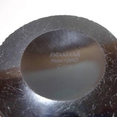 1938, Carlo Scarpa for Venini & C. Murano Glass Vase "Battuto" Series