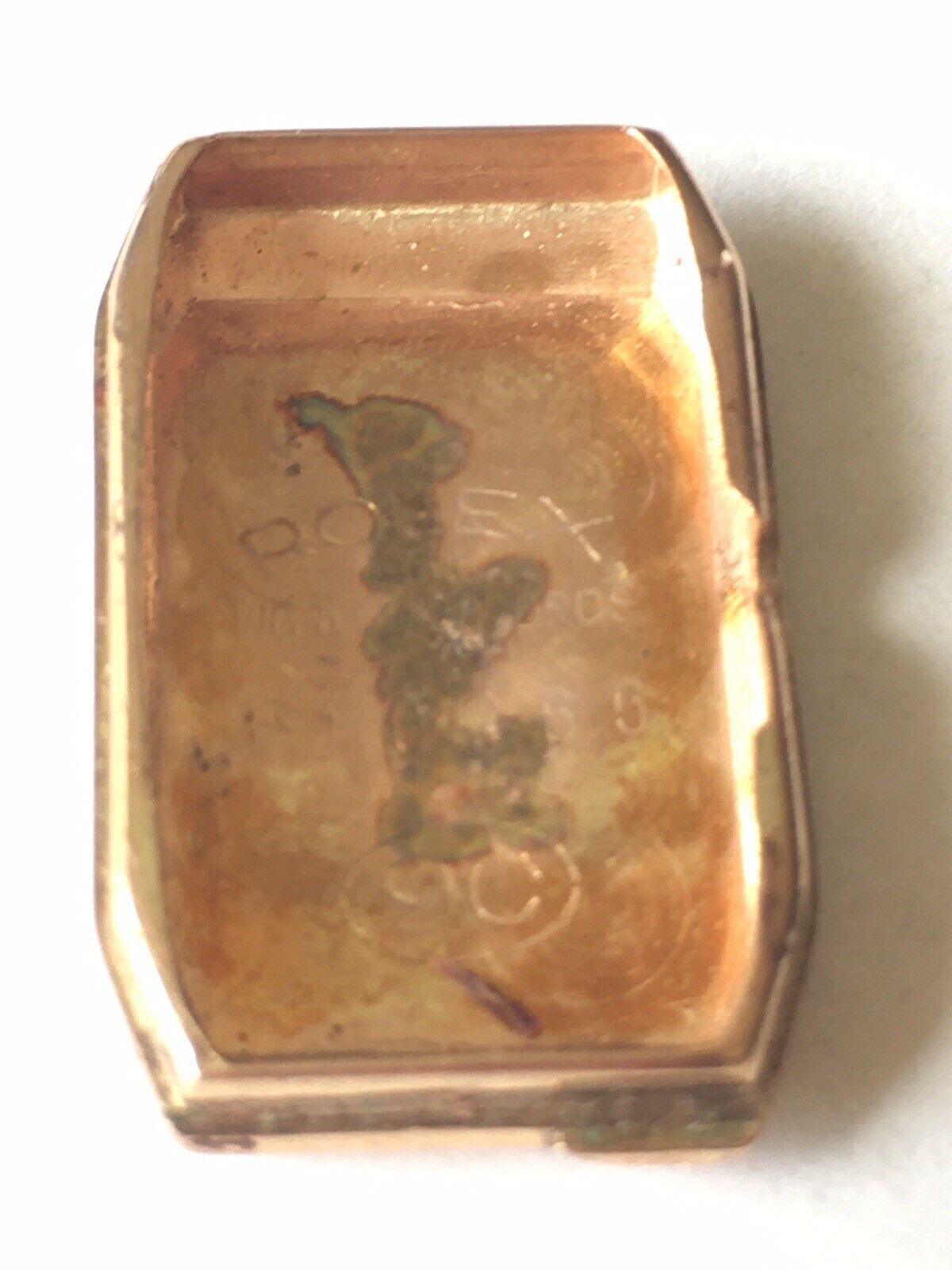 Women's 1938 lady's Rolex 9K Yellow Gold Mechanical Watch Factory Marked Case & Works For Sale
