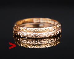 1938 Anello di Maier 2 in 1 in oro massiccio 18 carati + 14 carati Ø7,5US / 5 gr.