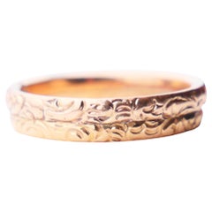 1938 Bague de Maier 2 en 1 en or massif 18K + 14K Ø7.5US / 5 gr.