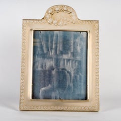 1938 René Lalique - Art Deco Frame Roses Glass With Sepia Patina