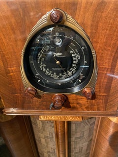 1938 Zenith Model 12S265 Restored Bluetooth Radio Art Deco