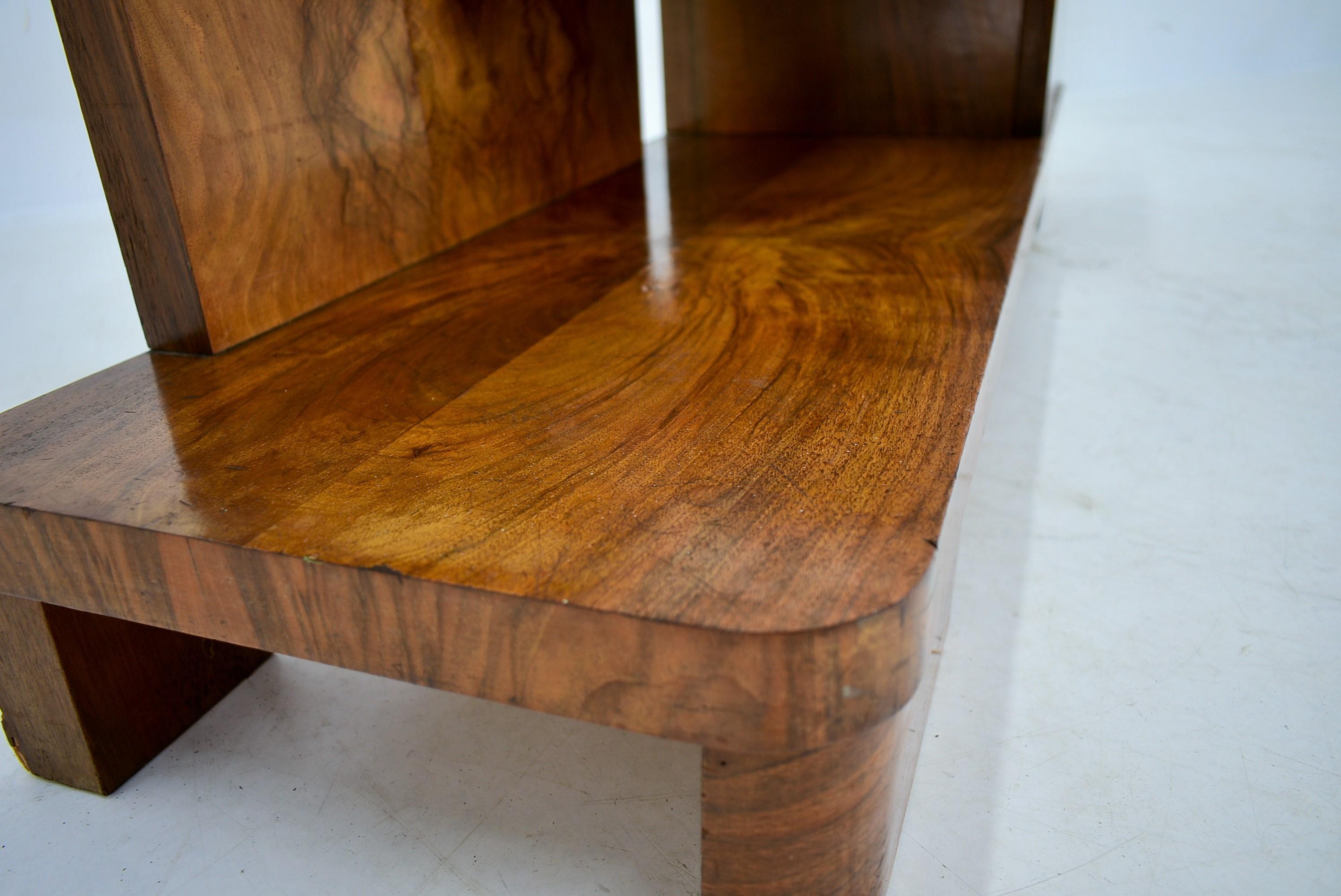 1938s Art deco Cabinet in Walnut wood , Czechoslovakia 2