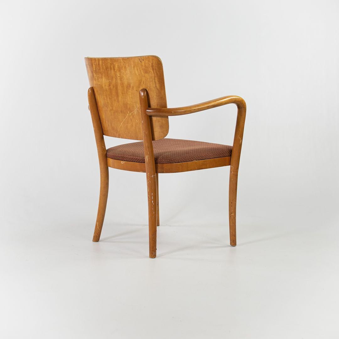 1939 Aino & Alvar Aalto Chair for Finnish Pavilion at World's Fair by Wilhelm For Sale 4