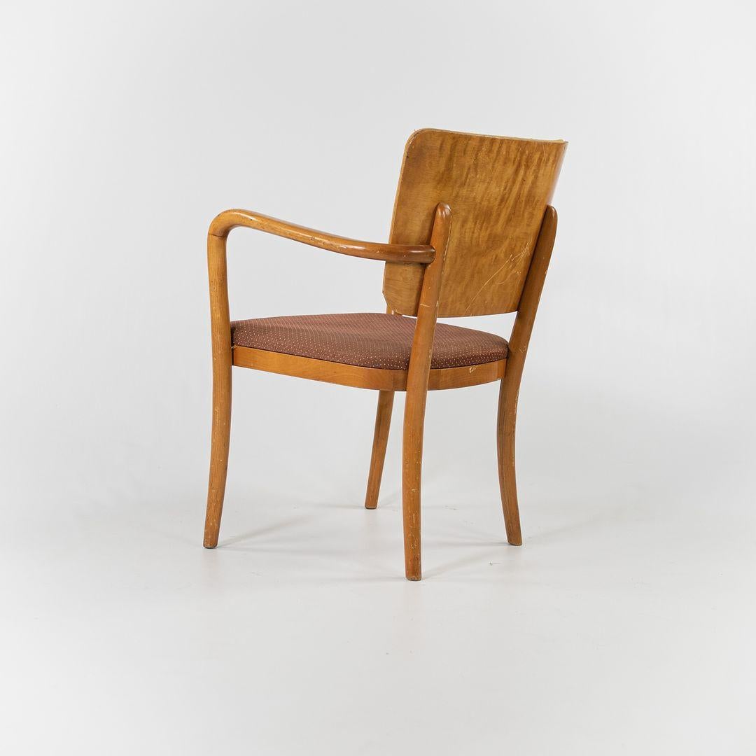 Mid-20th Century 1939 Aino & Alvar Aalto Chair for Finnish Pavilion at World's Fair by Wilhelm For Sale