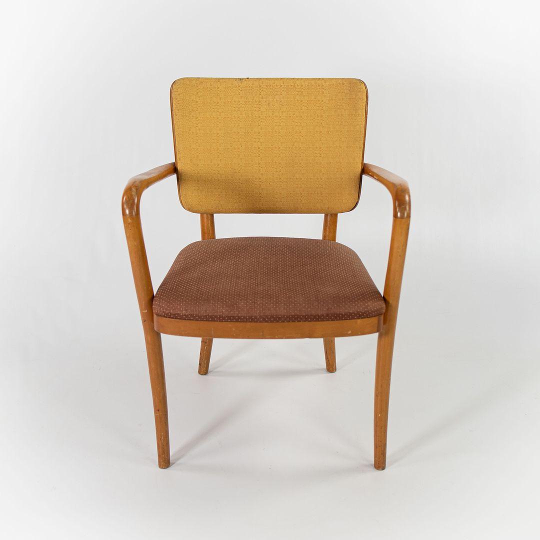 Fabric 1939 Aino & Alvar Aalto Chair for Finnish Pavilion at World's Fair by Wilhelm For Sale