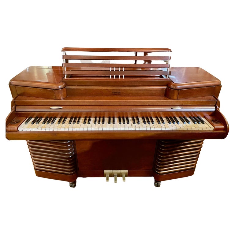 1939 Art Deco Original Story and Clark "Storytone" Electric Piano and Bench  For Sale at 1stDibs | storytone piano, story and clark piano