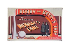 1939 Bobby & Bettys Trip to the New York Worlds Fair Parker Brothers Board Game