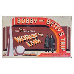 1939 Bobby & Bettys Trip to the New York Worlds Fair Parker Brothers Board Game