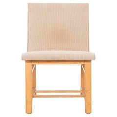1939 Charles Eames & Eero Saarinen Kleinhans Armless Chair in Beech, Fabric