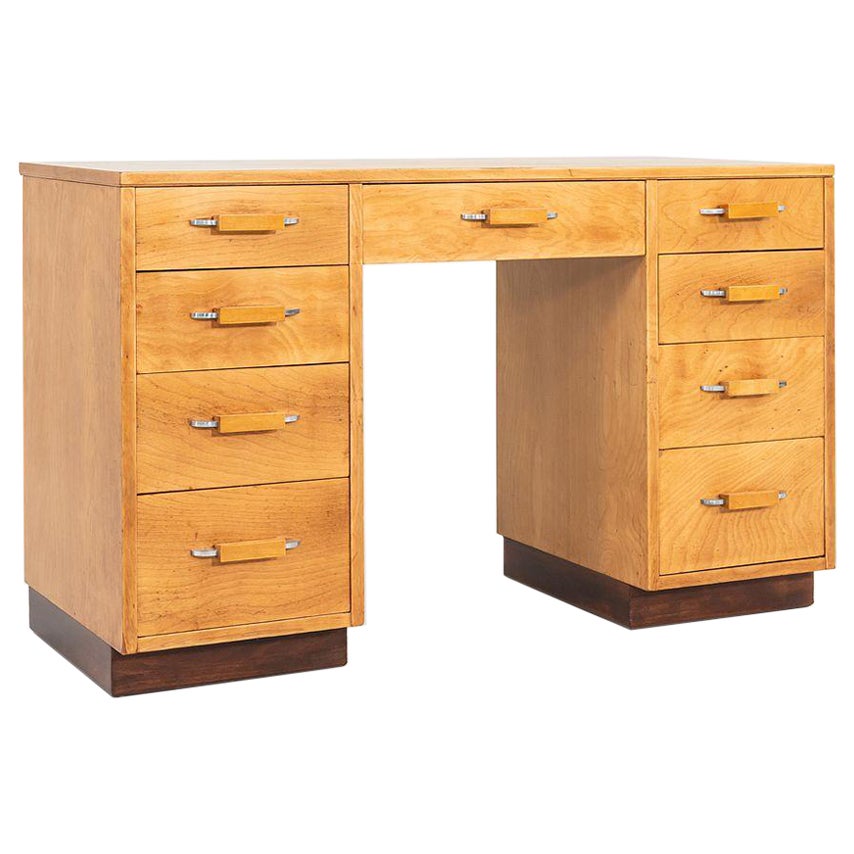 Bureau/vanity en bouleau Eliel Saarinen, Pipsan, Swanson FHA, 1939