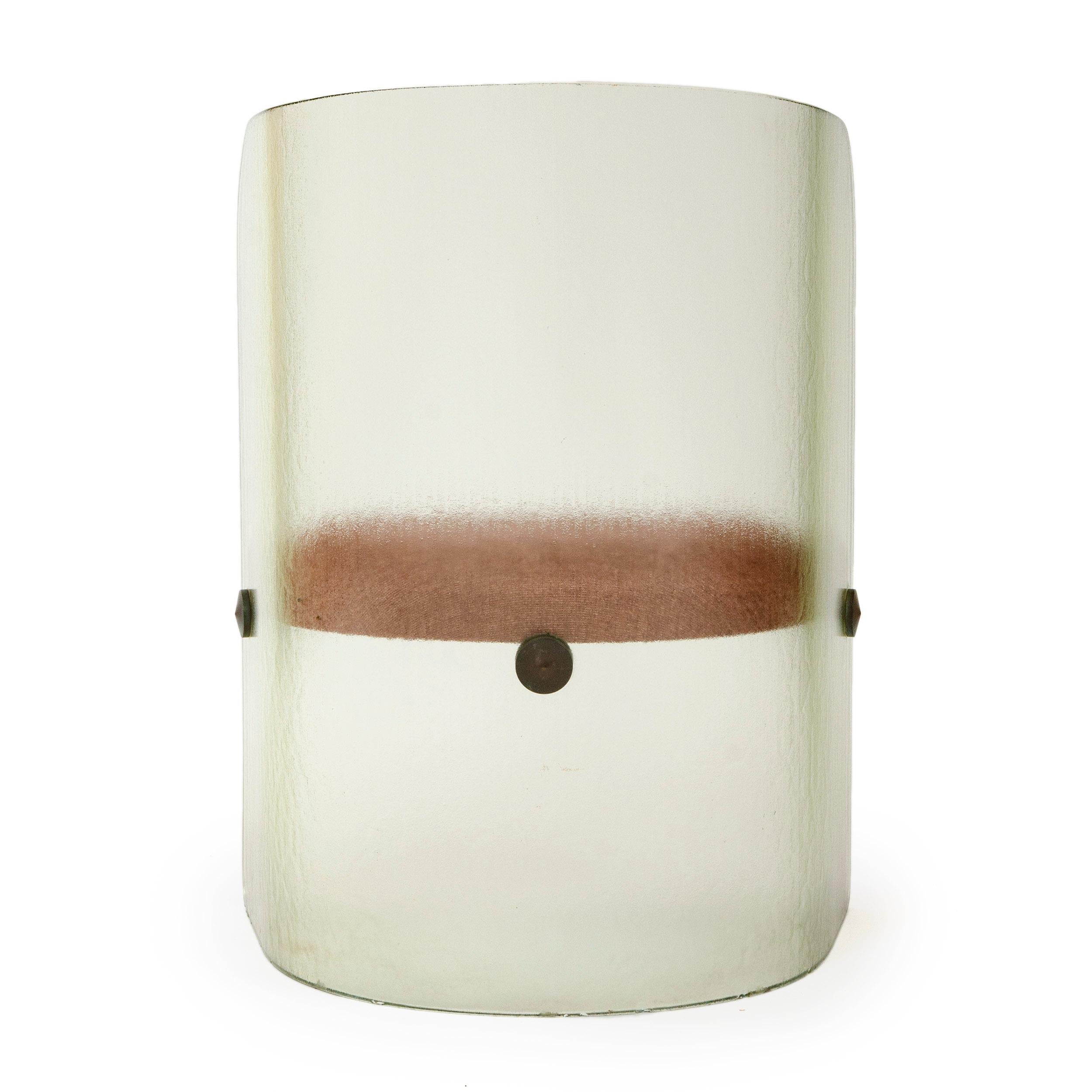 American 1939 Glass Armchair by Louis Dierra for Pittsburgh Plate Glass