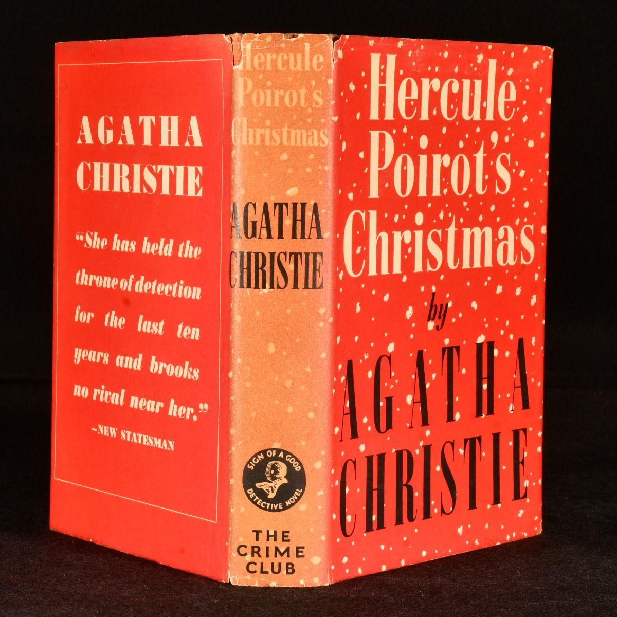 The scarce first edition of this festive novel by the Queen of Detective Fiction, Agatha Christie. In the very scarce unclipped dust wrapper.

The first edition, first impression of the work.

In the very scarce unrestored first state unclipped dust