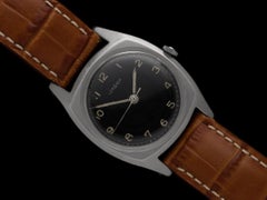 1939 Lemania Majetek Ref. 261 Czech Air Force Pilot's Large Watch - Stainless S