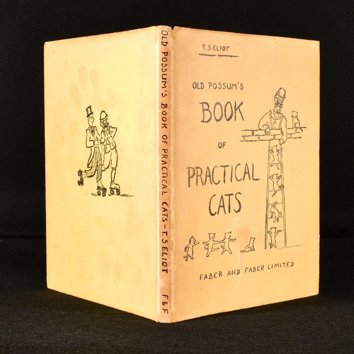 Papier 1939 Old Possum's Book of Practical Cats (Livre de chats pratiques) en vente