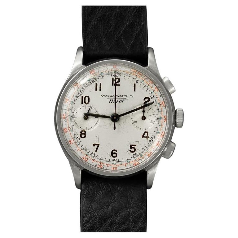 1939 Omega Tissot Omega Caliber Vintage Large Mens