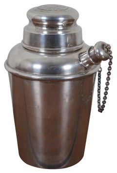 1939 Reed and Barton Shreve Crump Low Sterling Silver Cocktail Shaker 151g