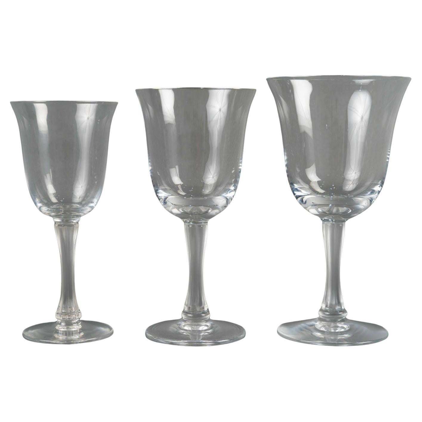 1939 René Lalique - Cristalería Barsac - 24 Piezas