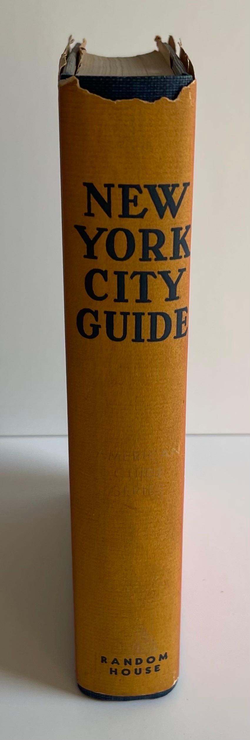 Moderne 1939 The WPA Guide to New York City : Le guide du projet fédéral des écrivains en vente