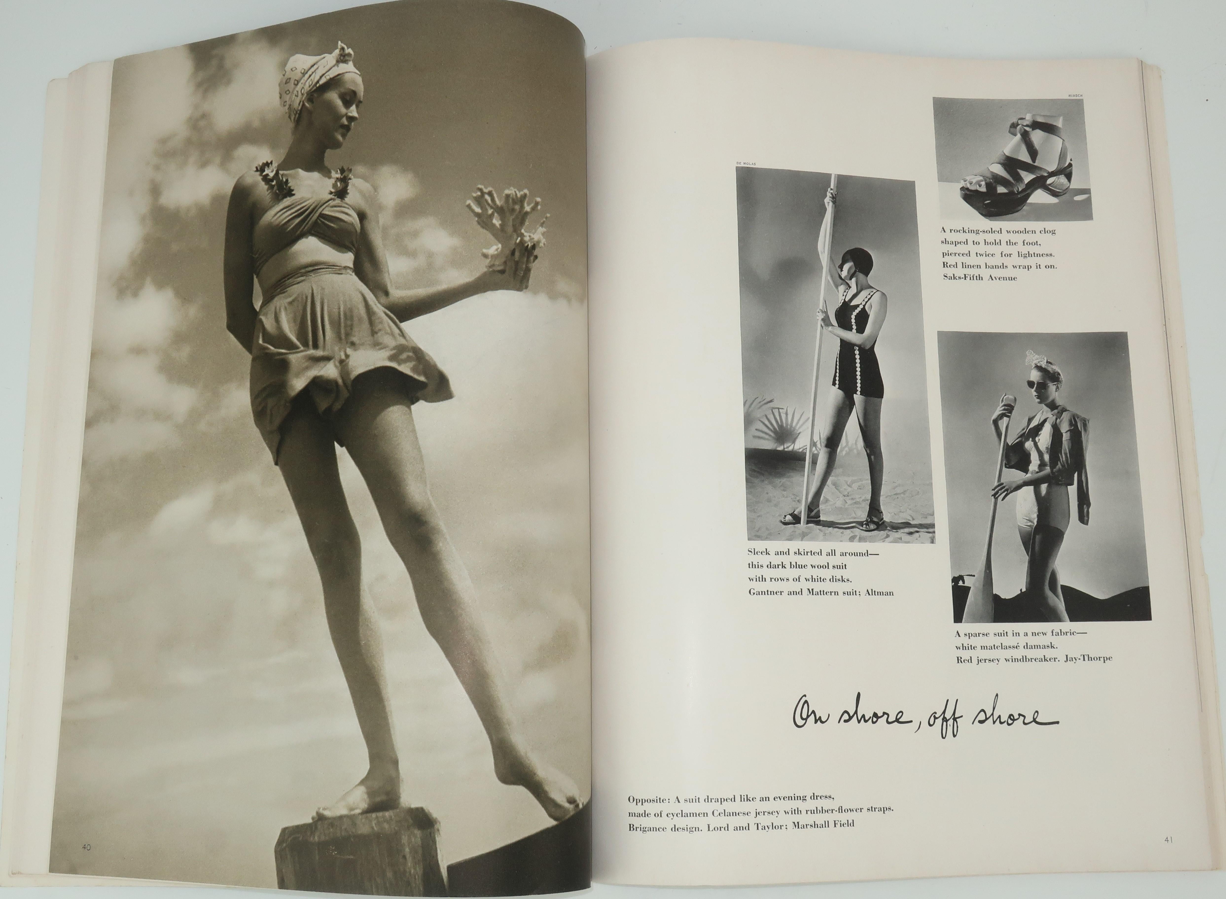 Women's or Men's 1939 Vogue Magazine With Salvador Dali Cover Art