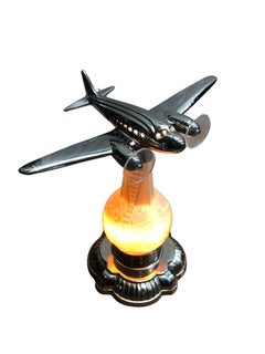 1939 World's Fair Chrome Airplane Art Deco Lamp