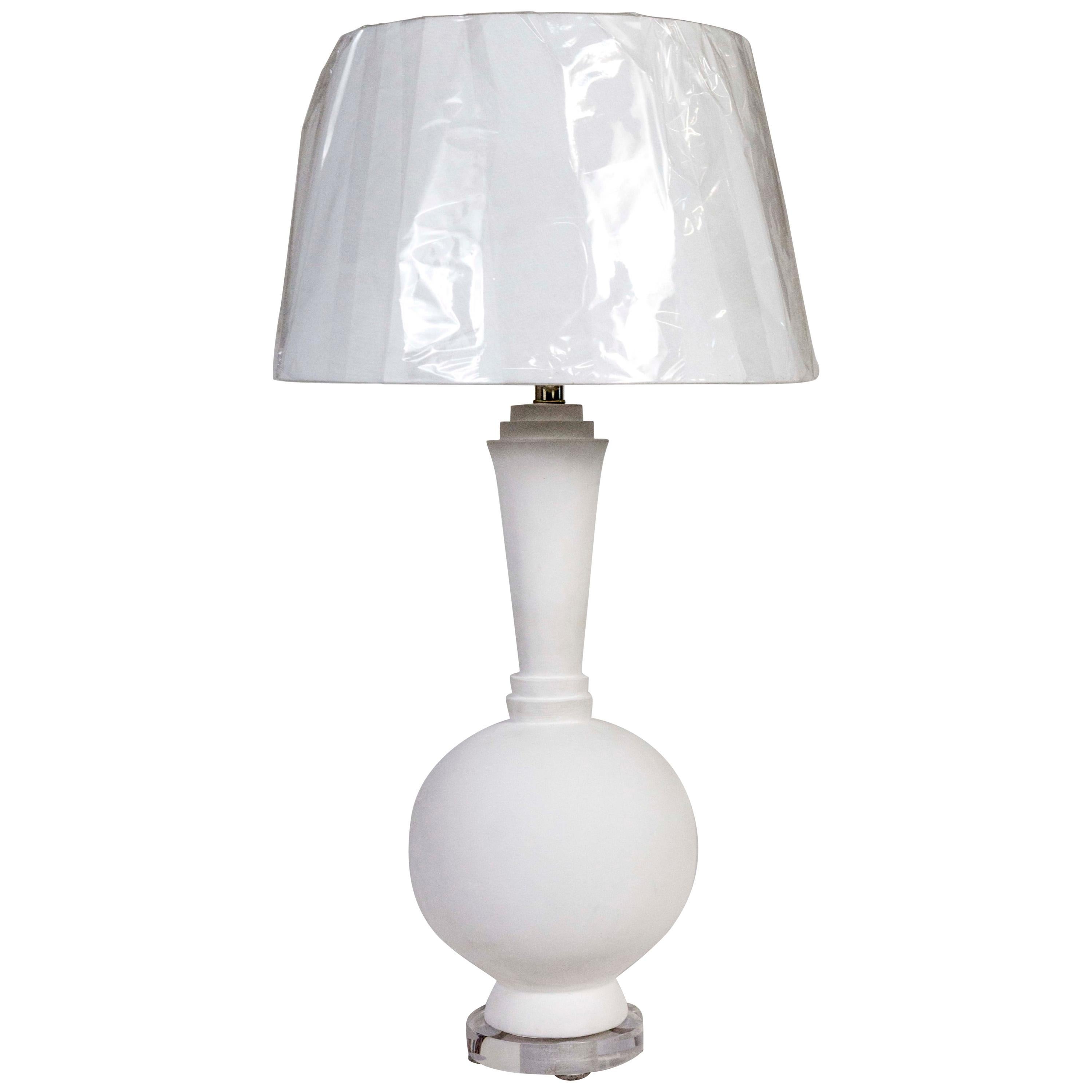 1939 World's Fair Plaster Lamp For Sale