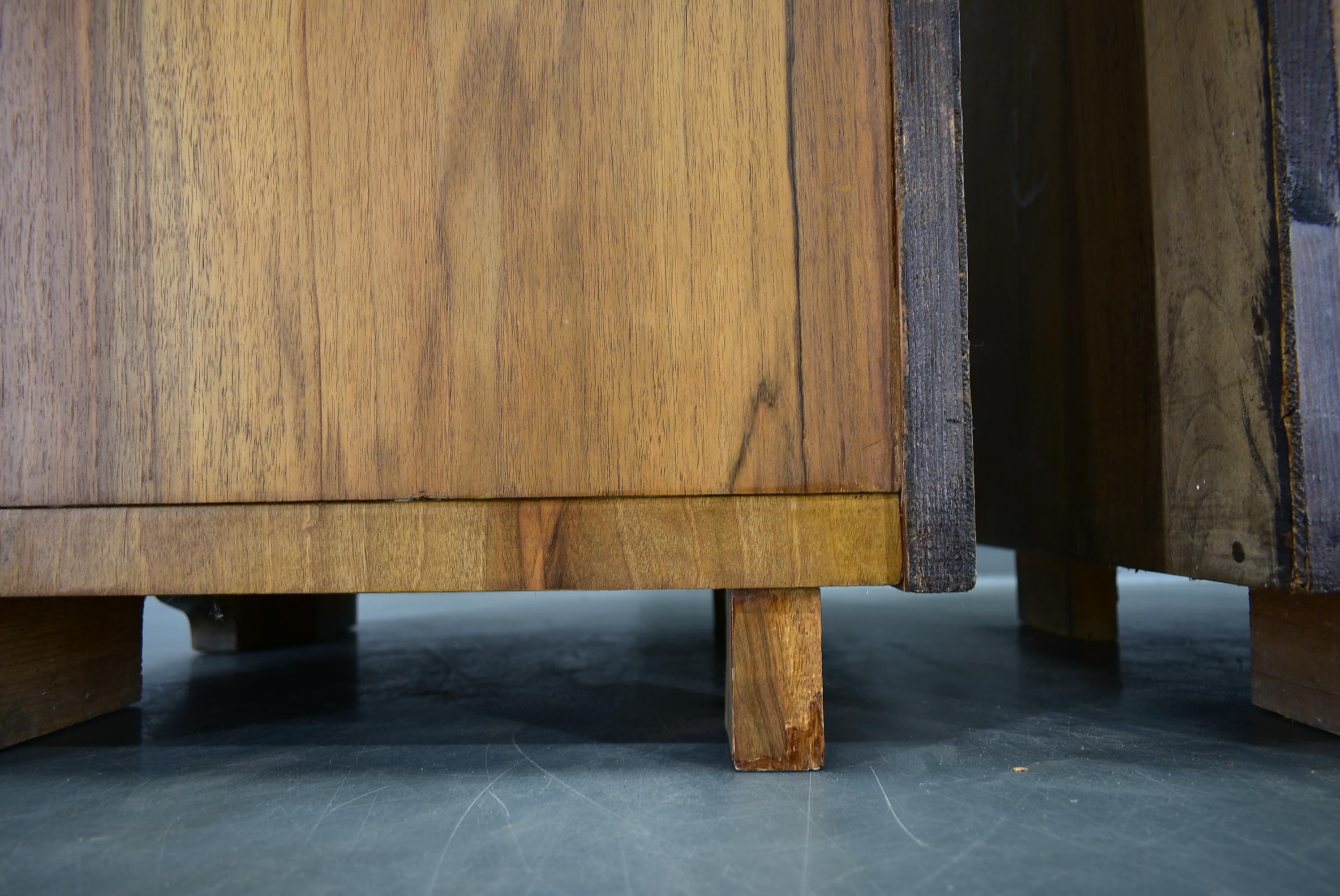 1939s Pair of Art Deco Bedside Tables, Czechoslovakia For Sale 10