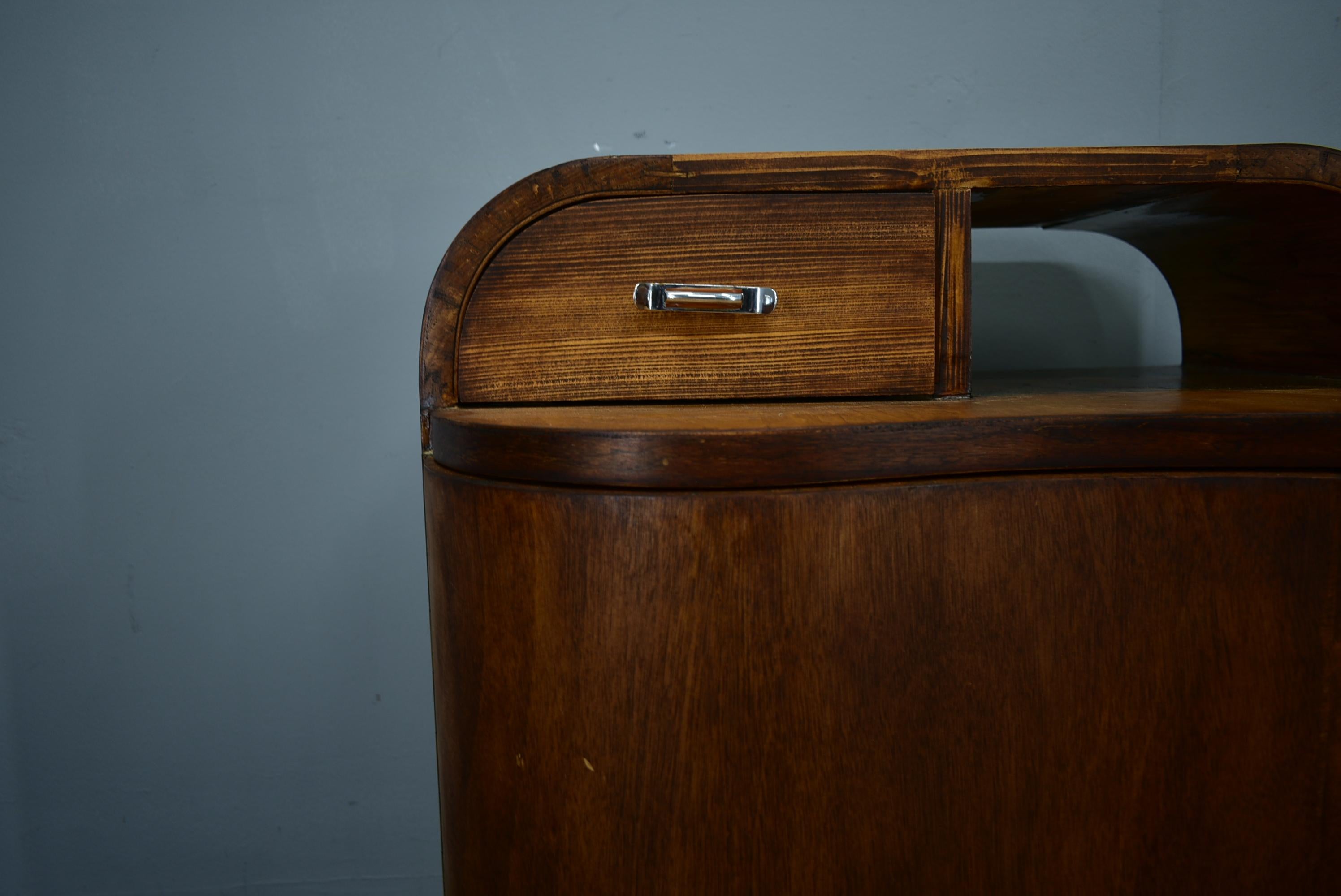 Coppia di comodini Art Déco degli anni '1939, Cecoslovacchia in vendita 2