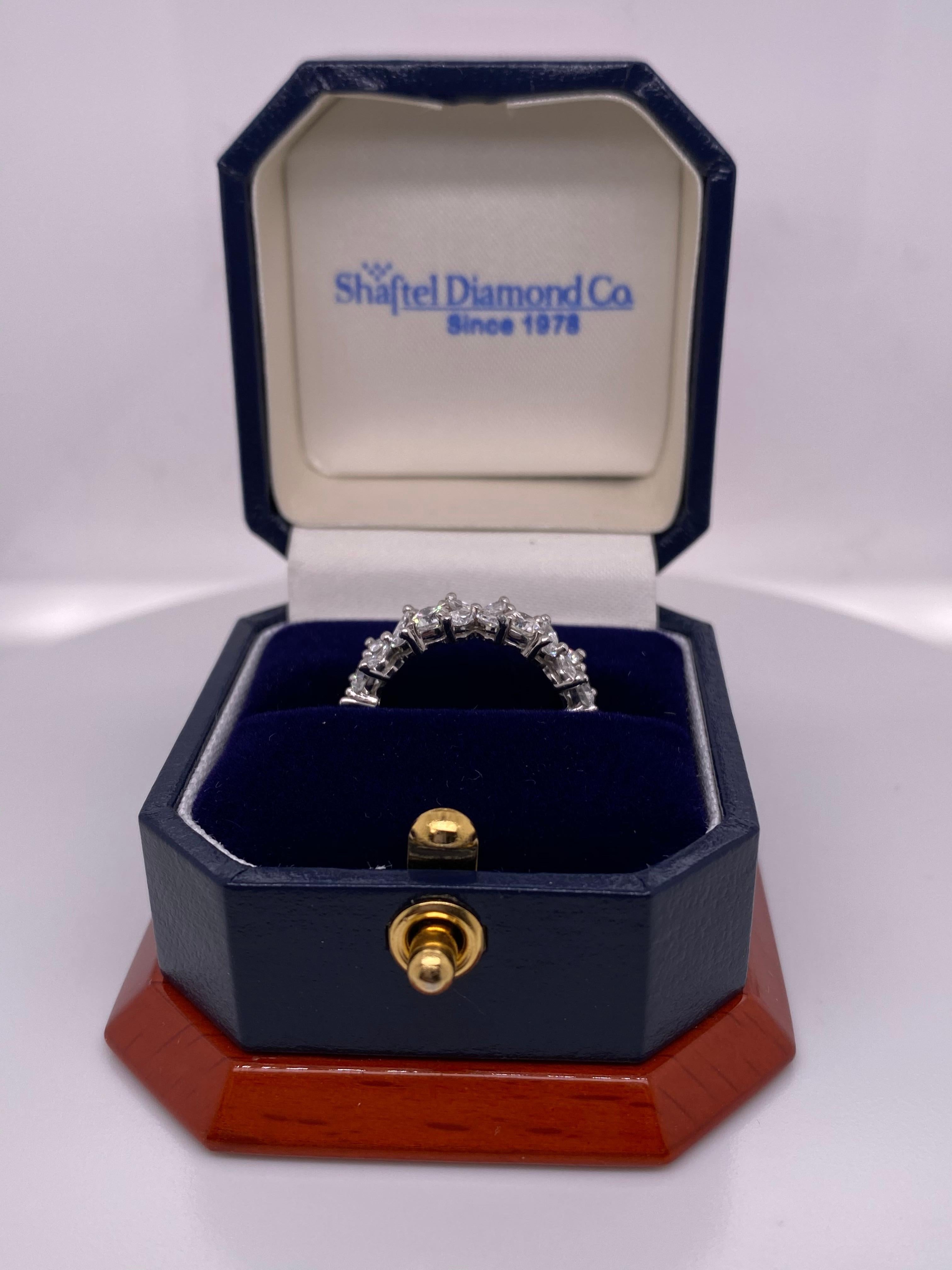 1.93 Carat Tiffany & Co. Victoria Alternating Ring In Good Condition In Houston, TX