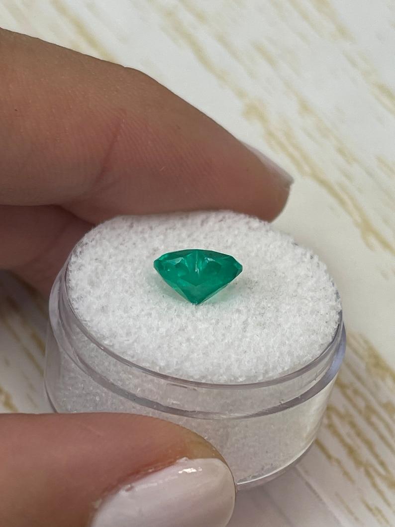 1,94 Karat kolumbianischer Smaragd im Herzschliff  Bubbly Green Loser natürlicher Edelstein im Zustand „Neu“ im Angebot in Jupiter, FL