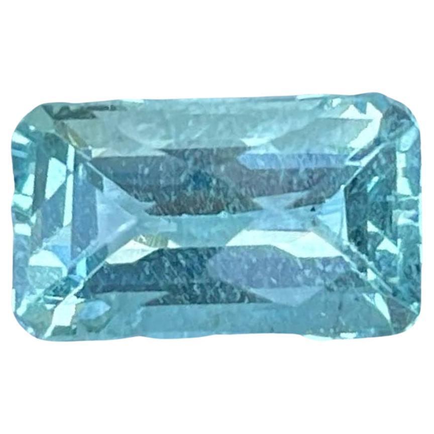 1.94 carats Aquamarine Stone Custom Precision Cut Natural African Gemstone